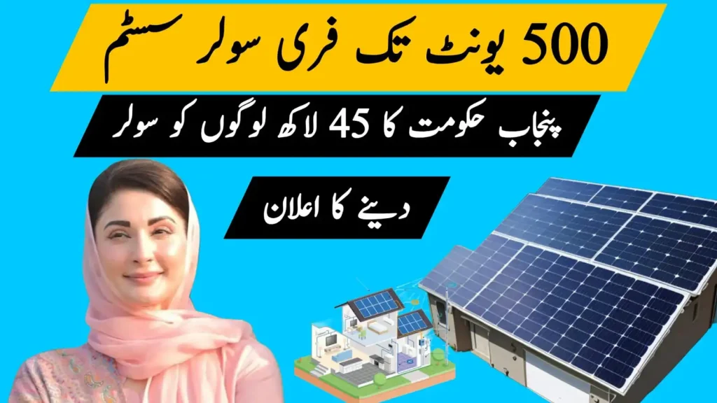 CM Punjab Solar Panel Scheme 2025