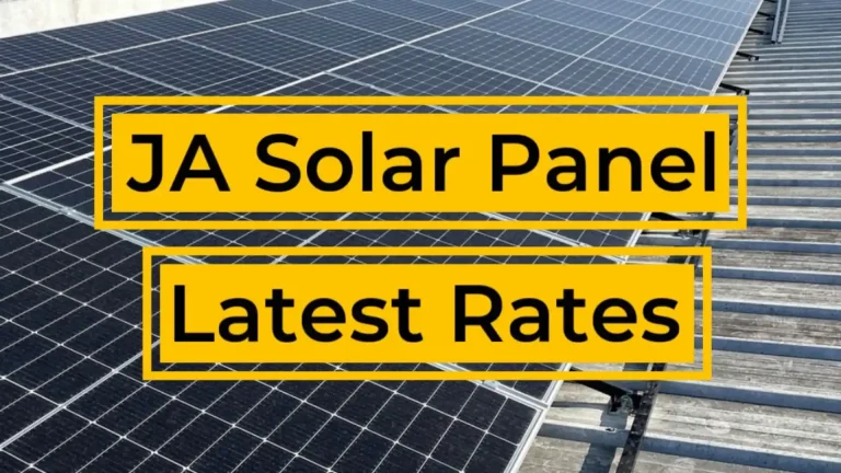 JA solar Panel Price in Pakistan