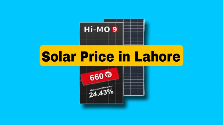 Solar Panel price in Lahore