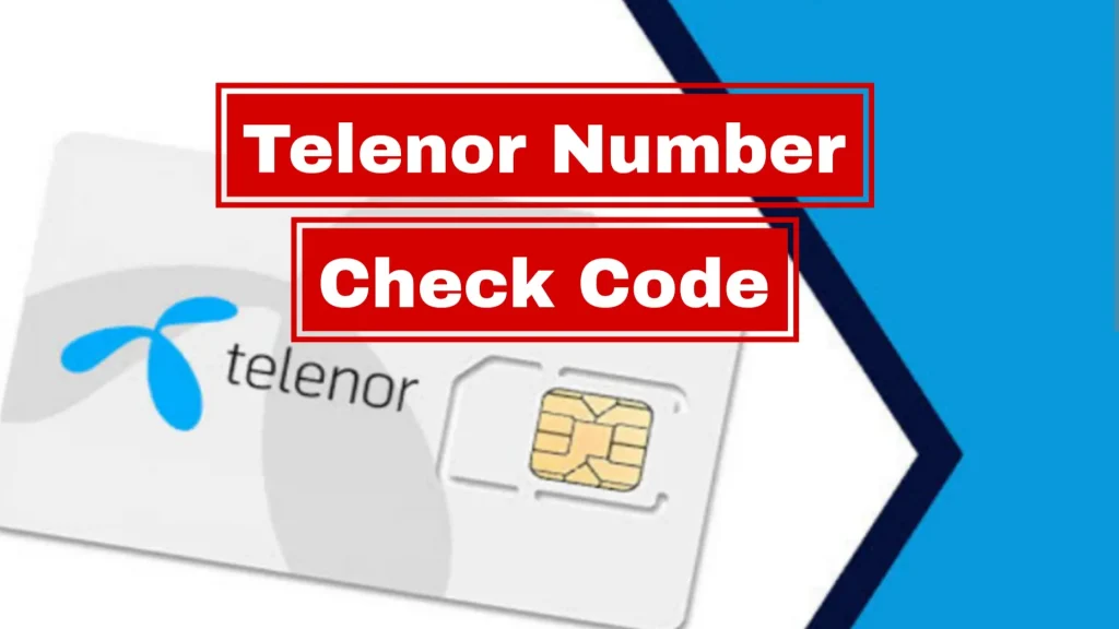 Telenor number check code