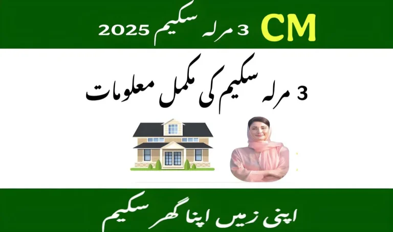 Apni Zameen Apna Ghar 3 Marla Scheme 2025 Low-Income Families ke liye Guide ﻿
