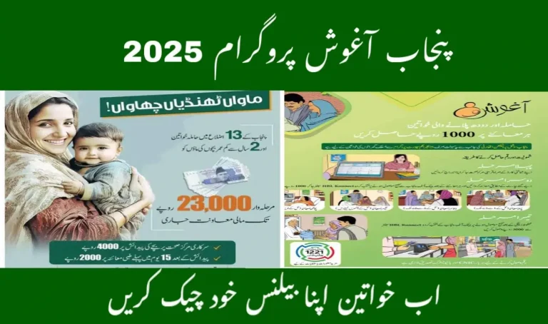 Agosh Program 2025 – Balance Check Online via PSPA Official Portal