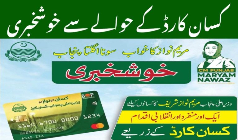 Kisan Card 2025 by Maryam Nawaz