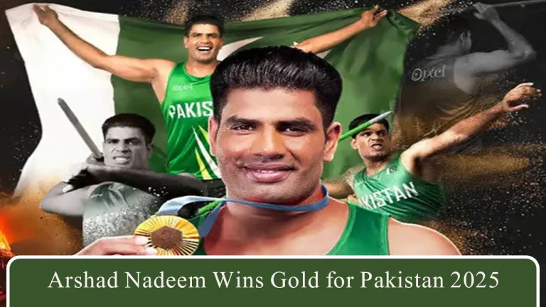 Arshad Nadeem Wins Gold at Asian Athletics Championship 2025