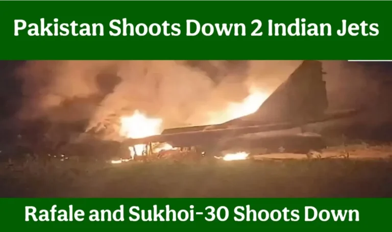 Pakistan Shoots Down Two Indian Jets