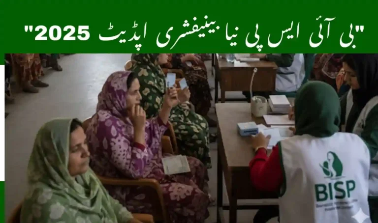 BISP New Beneficiaries Update 2025